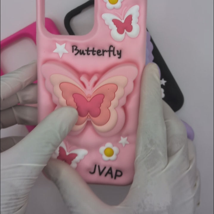 PopPals 3D Case - Butterfly Black