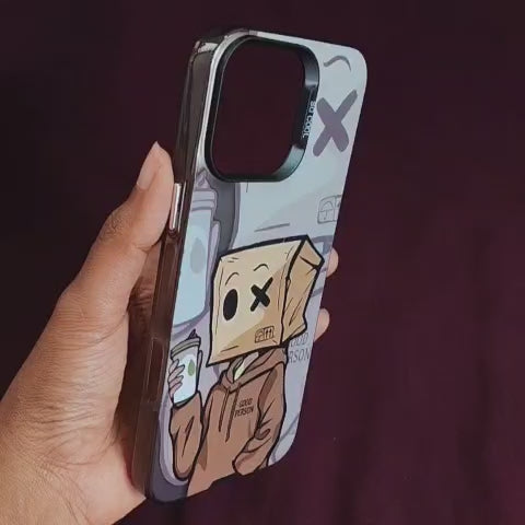 UV Print Cover - Cartoon Box Boy