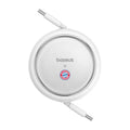 Baseus Free2Pull Retractable 1 Meter 100W Type-C to Type-C Cable – 6 Months Warranty